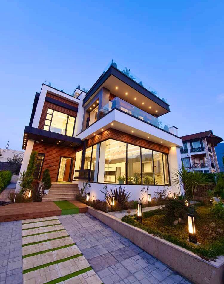 ویلای هوشمند تریبلکس 600 متری در سیسنگان نوید ملک قیمت ویلا در مازندران