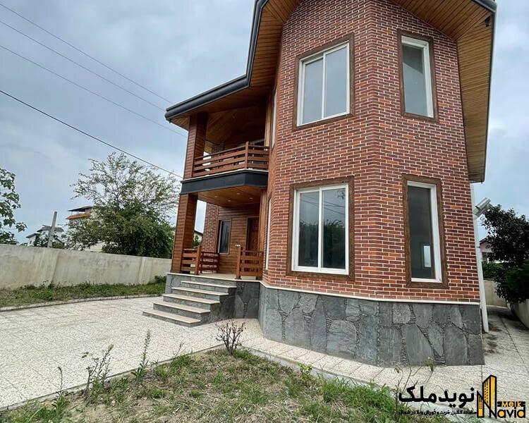 ویلا دوبلکس نوساز 300 متری با سند در رویان نوید ملک خرید ویلا با سند در شمال