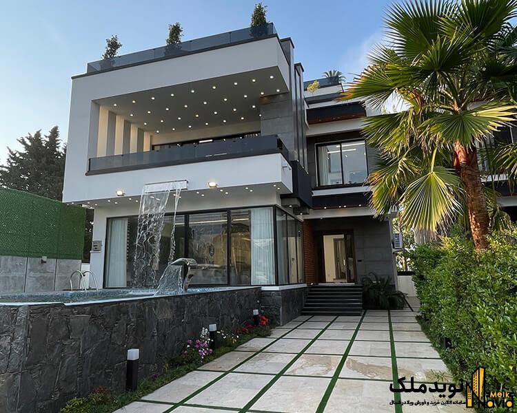 ویلا دوبلکس 600 متری فول فرنیش در نوشهر نوید ملک خرید ویلای فول فرنیش با استخر در شمال