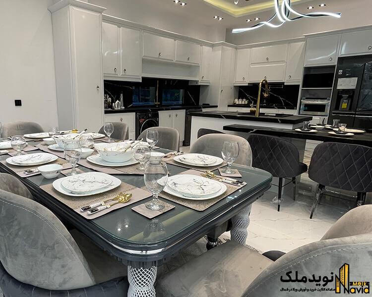 ویلا دوبلکس 600 متری فول فرنیش در نوشهر نوید ملک خرید ویلای فول فرنیش با استخر در شمال