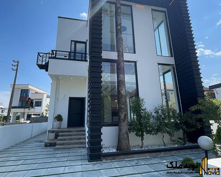 خرید ویلا دوبلکس 450 متری با روف گاردن در رویان نوید ملک خرید ویلای روف گاردن